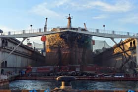 China Ship Fire