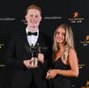 William O'Donoghue and Gemma Cowen during the 2023 PwC GAA/GPA All-Star Awards