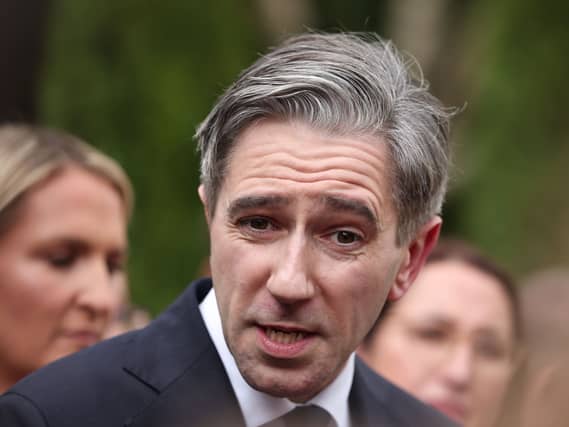 Simon Harris speaks at the Fine Gael think-in