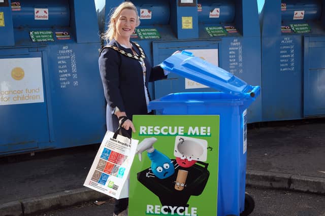 Chair of the Council, Councillor Deirdre Varsani, is encouraging residents to continue with their fantastic recycling efforts this recycle week and every week.