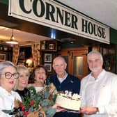 The Corner House posted a celebratory picture with their announcement which included the late Stephen McCahill