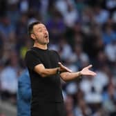 Roberto De Zerbi reacts