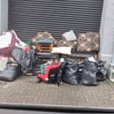 refrain from leaving donations or dumping outside charity shops