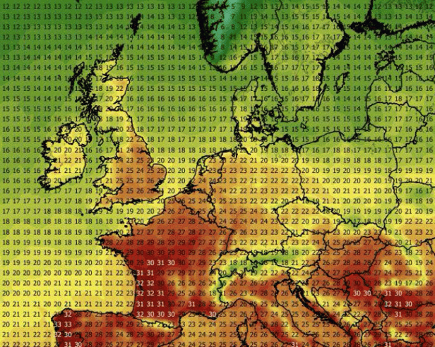 Met Eireann is warning of a weather event moving in over Ireland changing the forecast