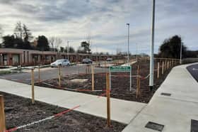 The modular homes at Clonminch in Tullamore.