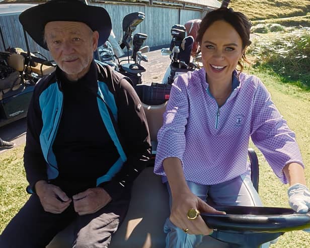 Bill Murray with Joanne McNally