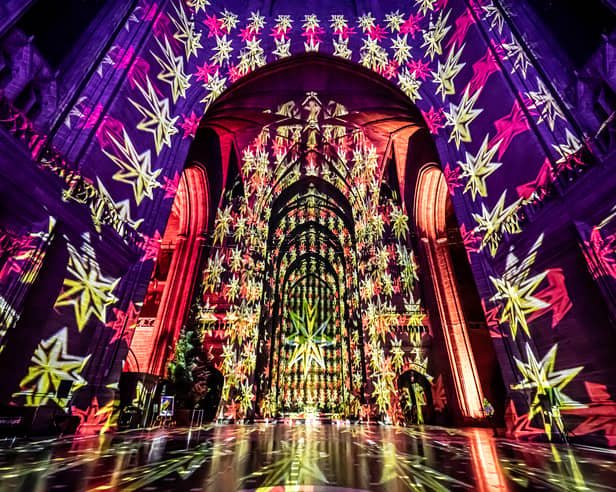 Luxmuralis Liverpool Cathedral The Gift 2025