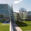 Pictured above is the official headquarters of Kildare County Council, Áras Chill Dara, which is located in the Devoy Park region of Naas