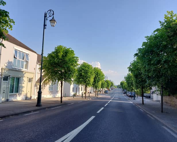 A quiet evening in Abbeyleix, Laois. 