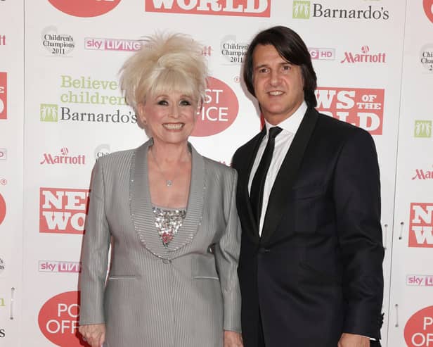 Barbara Windsor and husband Scott Mitchell