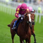 Thundering On wins the Oaks at Epsom