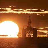 An oil rig