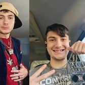 Scott Vaughn, left and right pics