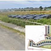 Proposed site from Benbulben View and submitted plans
