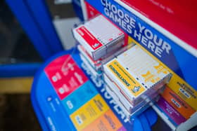 Lottery ticket stall