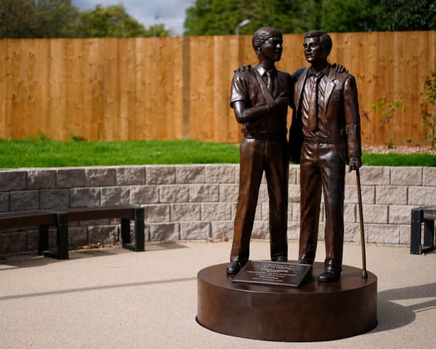 A new memorial has been unveiled to pay tribute to the Treloar Boys