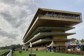 The grandstand at ParisLongchamp