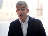 BBC director-general Matt Brittin speaks to journalists