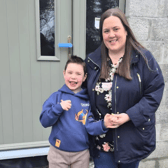 Ramona Connolly and her son Oran