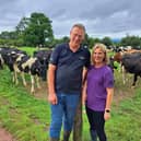 Host farmers Kieran and Liz Fitzgerald