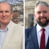 Former independent TD Matt Shanahan and current Sinn Féin TD Conor McGuinness