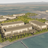 CGI mock up of the Chapelcross data centre proposal
