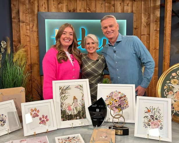 Limerick entrepreneur Nell Stritch, pictured following her appearance on RTÉ’s The Today Show  