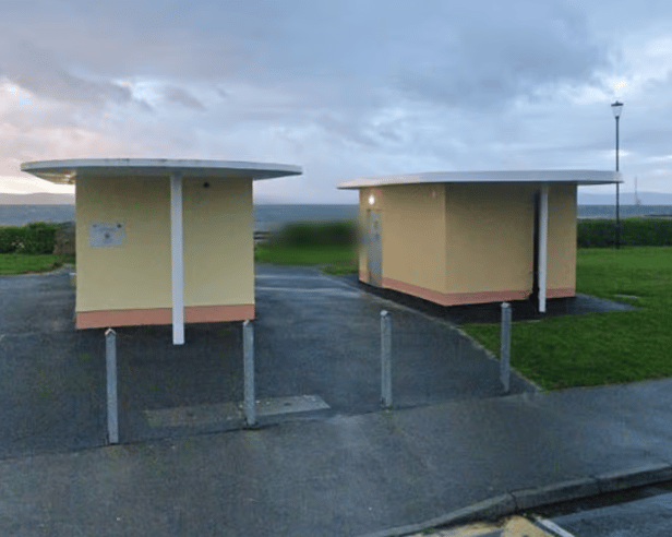 Public toilets in Salthill, Galway
