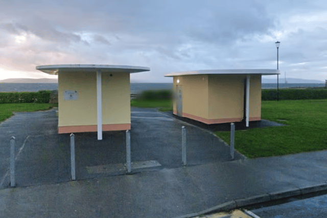 Public toilets in Salthill, Galway