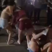 The fight on the streets of Ballinasloe during the Fair Festival weekend