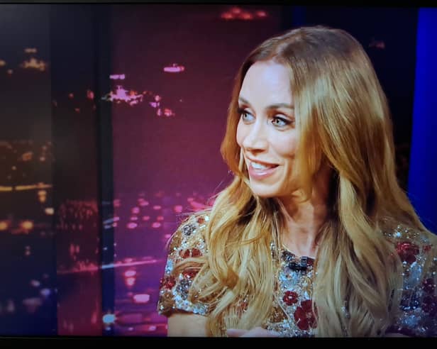 Una Healy on the Late Late Show. Photo: RTÉ