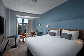 A bedroom in the Leonardo Hotel, Galway