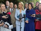 The Fine Gael team held a post-Budget canvass with commuters on Wednesday morning at Stephen's Green in Dublin