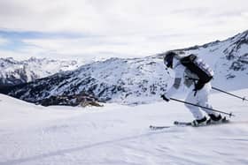 Skiing in Les Arcs