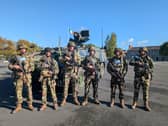 Members of the 69th Infantry Group who are deploying with the IMBAS