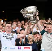 Cillian O'Connor has officially announced his inter-county retirement. Pictured here alongside his brother Diarmuid after defeating Kerry in The All Ireland Final. Pic: Sportsfile.