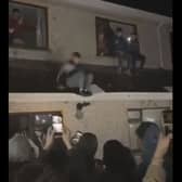 Extensive damage was caused to the residence during an after-hours party