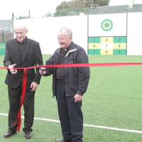 New Tipperary school astroturf pitch blessed by Archbishop at official opening