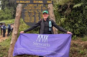 Brendan Quinn at Kilimanjaro National Park