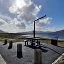The Wild Atlantic Way discovery point on the new Claggan trail