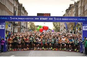 Last year’s Dublin Marathon 