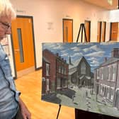 Salford artist Dave Downing