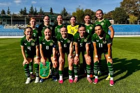 The Irish U19 team defeated Georgia 7-0 in Saturday's Championship qualifier