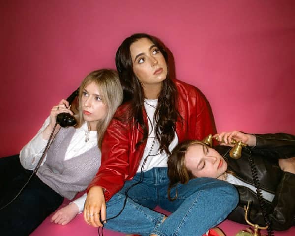 Sitting Room: Emily and Aoife Mulhall from Athy and Ava Somers from Carlow