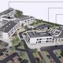 3D Visuals of the proposed school campus by Kennedy Fitzgerald Architects