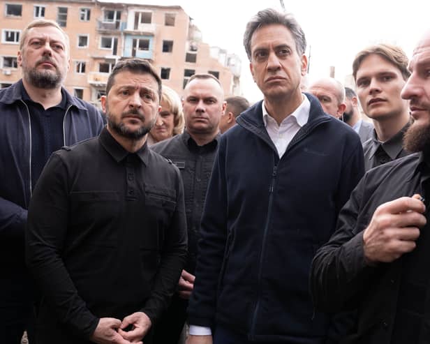 Ed Miliband visit to Ukraine