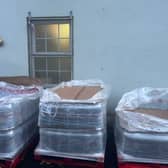 Water pallets in Goatenbridge 