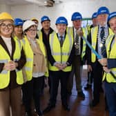 Minister Jerry Buttimer took a sledgehammer to begin the works in Cahir back in October 2025