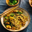 CHICKEN and SPINACH CURRY on SOBA - MONICA GALETTI GATHERING. IMAGE CREDIT YUKI SUGIURA