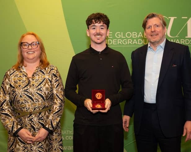 Gearoid Mulvihill at the 2026 Global Undergraduate Awards